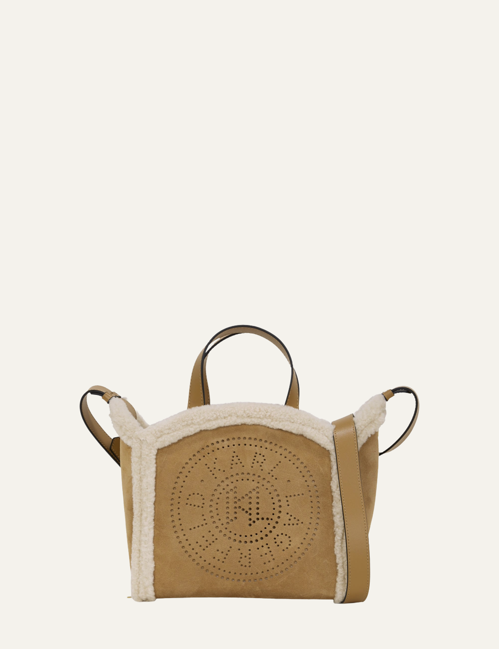 KARL LAGERFELD K/CIRCLE SM TOTE SHEARLING