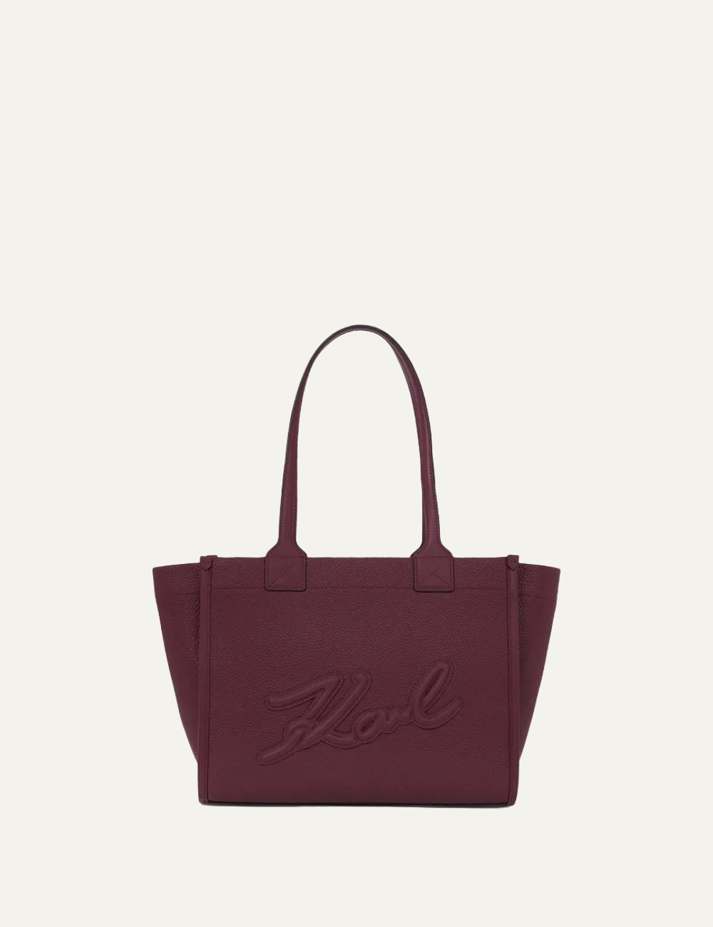 KARL LAGERFELD K/SKUARE EW MD TOTE GRAINY