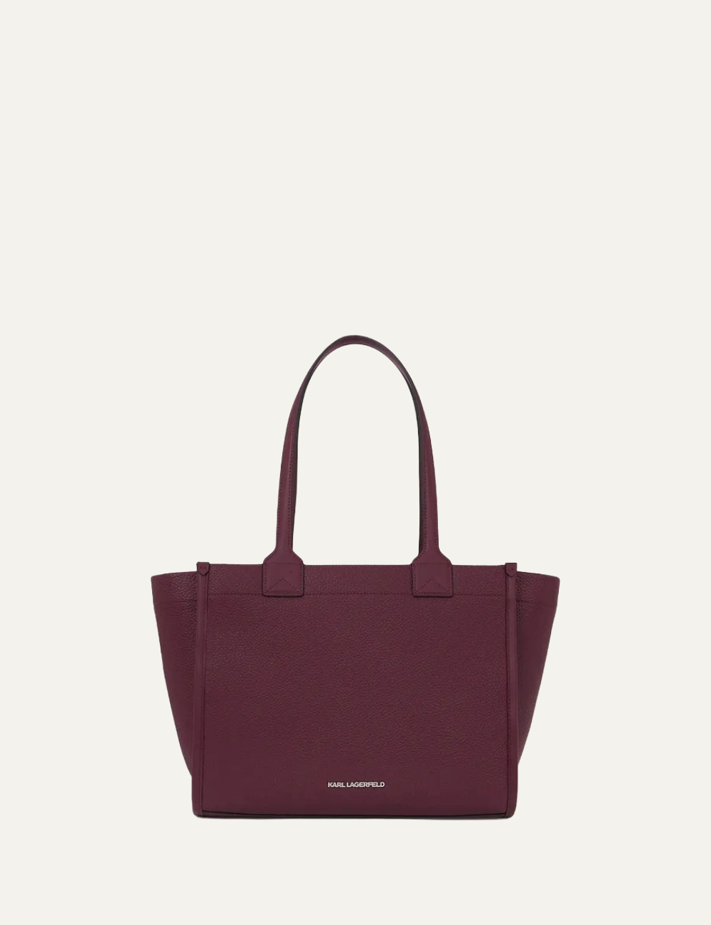 KARL LAGERFELD K/SKUARE EW MD TOTE GRAINY