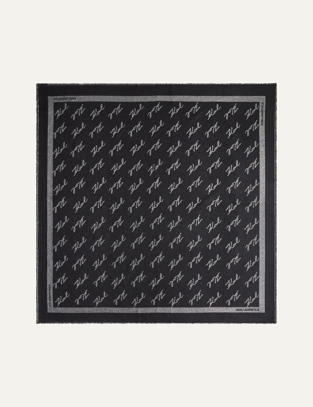 KARL LAGERFELD K/SIGNATURE METAL JKRD SCARF