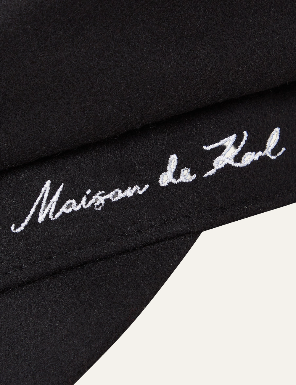 KARL LAGERFELD K/SKETCH BAKER BOY CAP