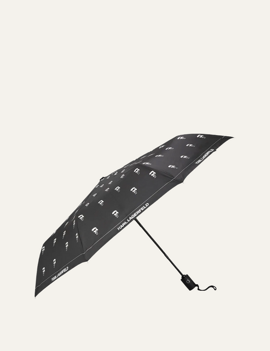 KARL LAGERFELD IKON AOP FB SM UMBRELLA