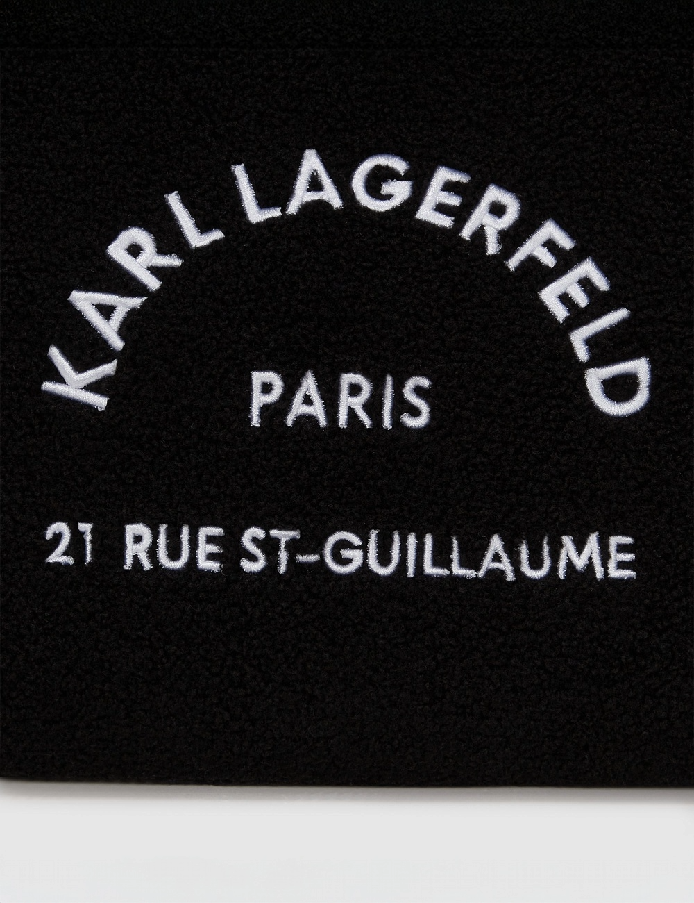 KARL LAGERFELD K/RSG MD SQUARE TOTE SHEARLING