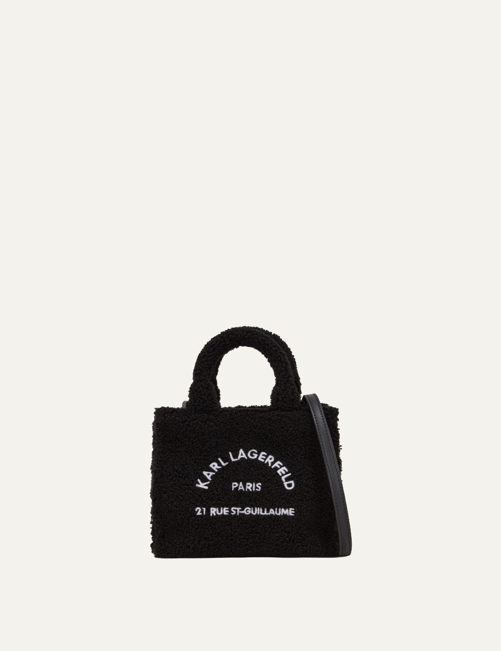KARL LAGERFELD K/RSG MINI SQUARE TOTE SHEARL