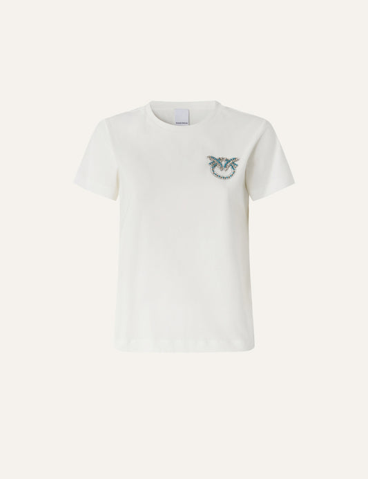 PINKO NAMBRONE T-SHIRT BIANCAVE