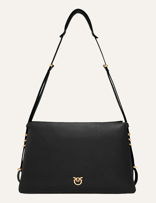 PINKO TRIPLET MINI BLACK BAG