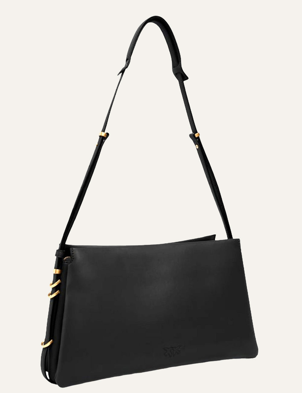 PINKO TRIPLET MINI BLACK BAG