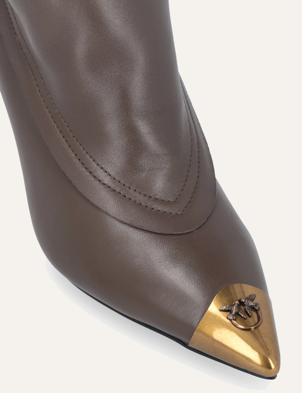 PINKO LUCY 25 - ANKLE BOOT NAPPA/LINING FUR