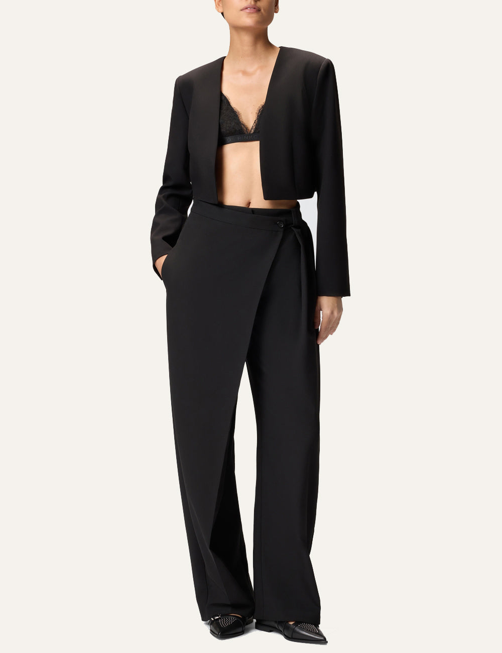 PINKO PESCE TROUSERS