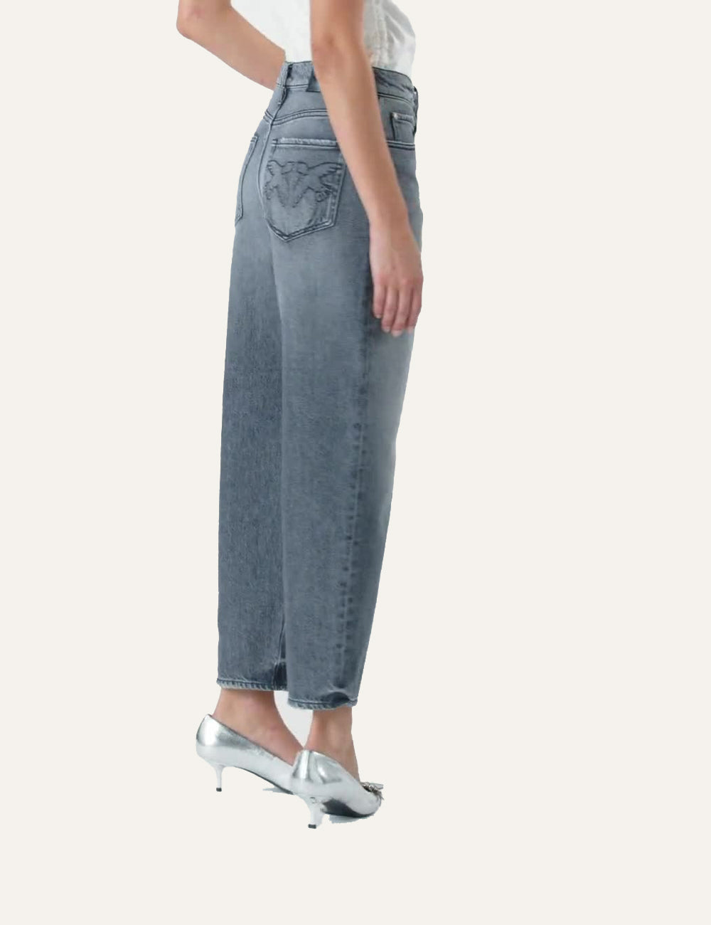 PINKO ESTELLE EGG DARK GREY