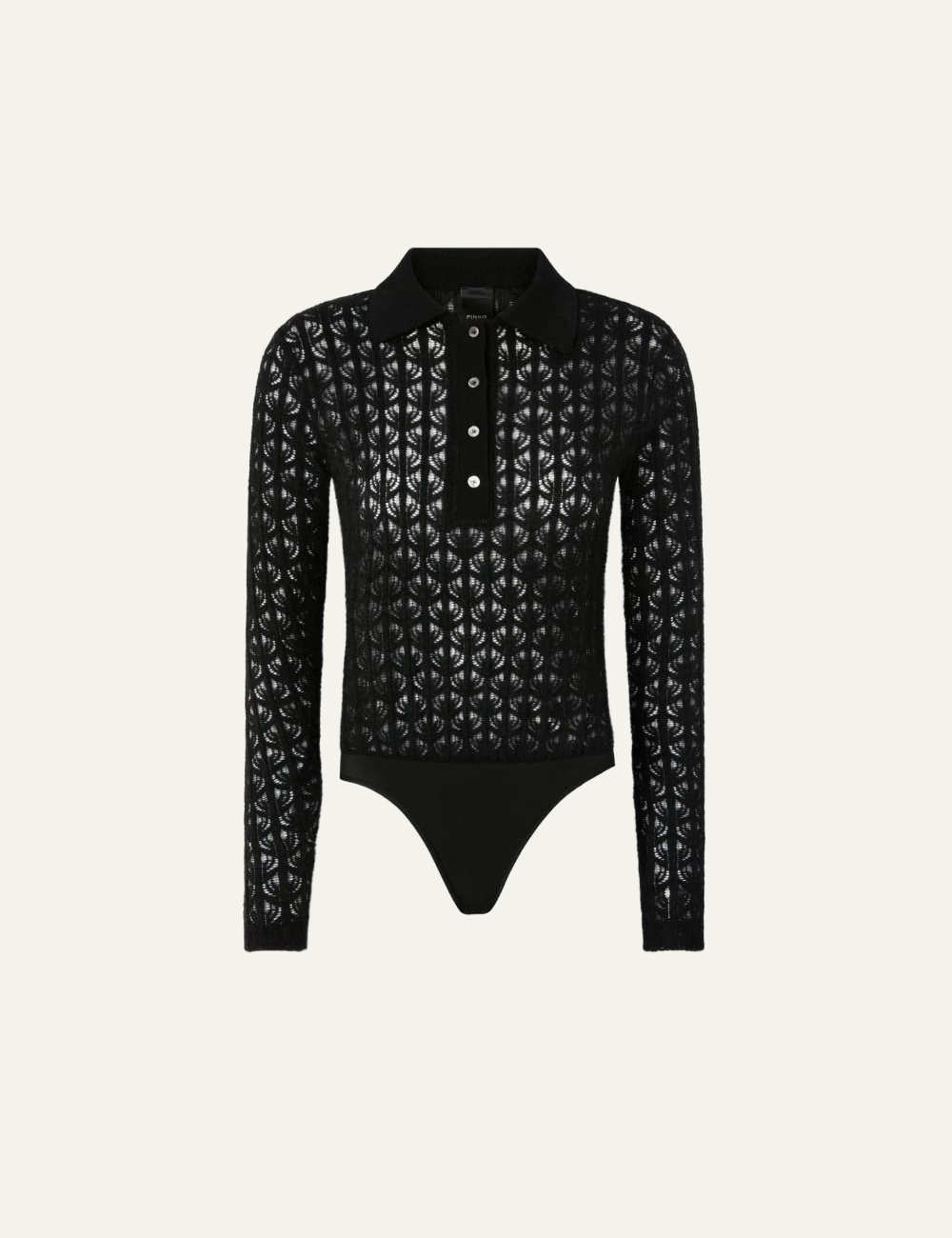 PINKO YOANA KNIT LACE BODYSUIT