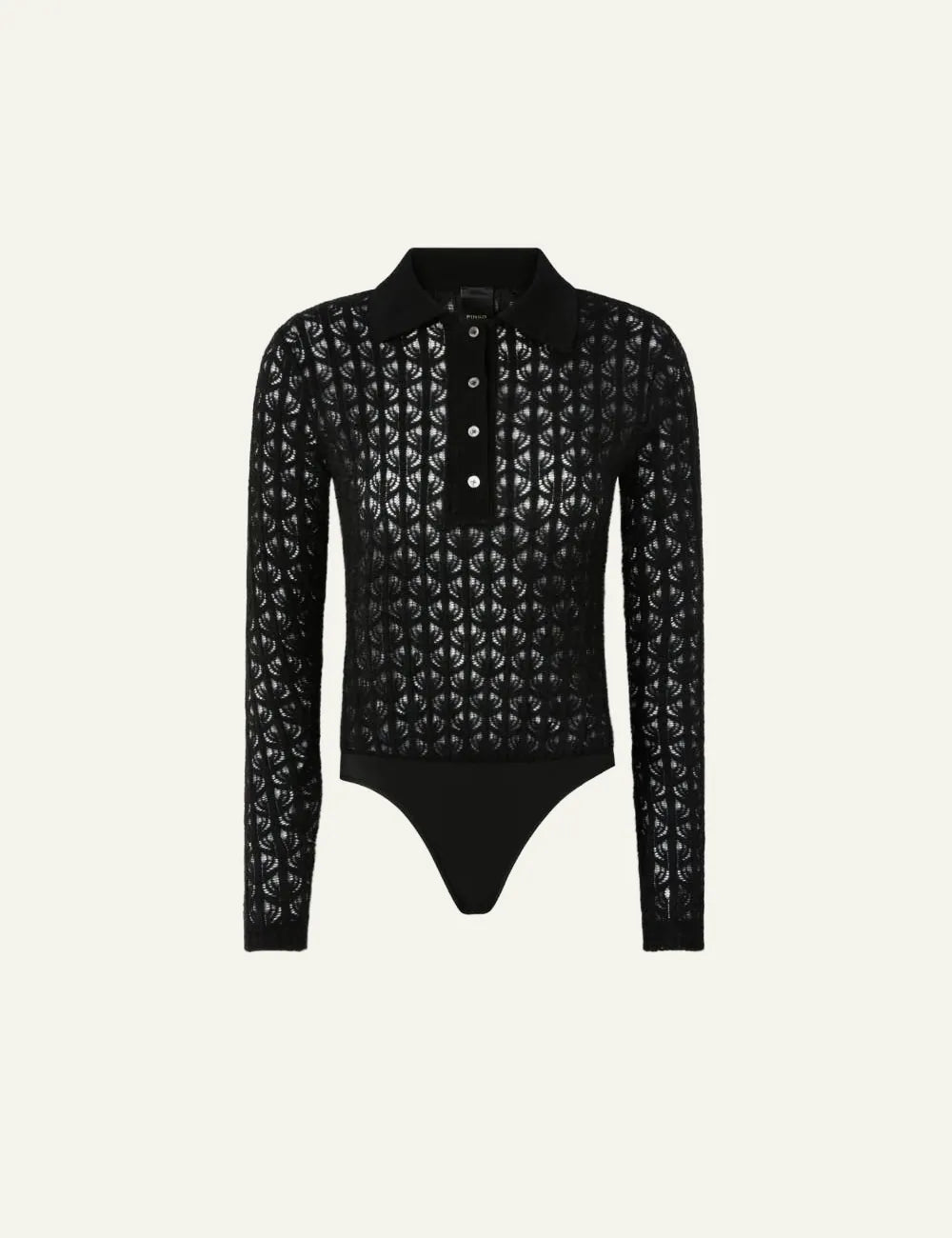 PINKO YOANA KNIT LACE BODYSUIT