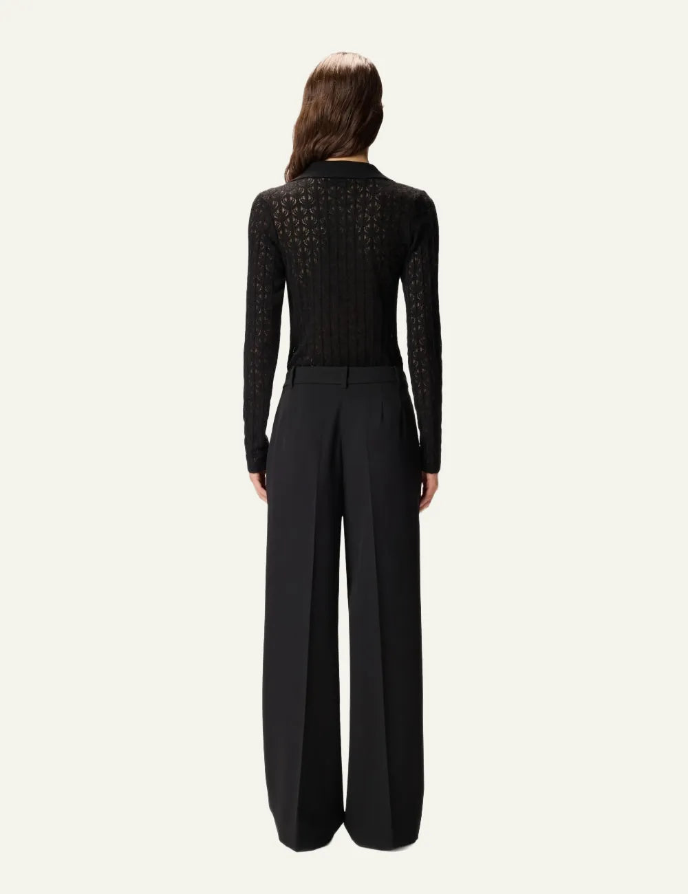PINKO YOANA KNIT LACE BODYSUIT