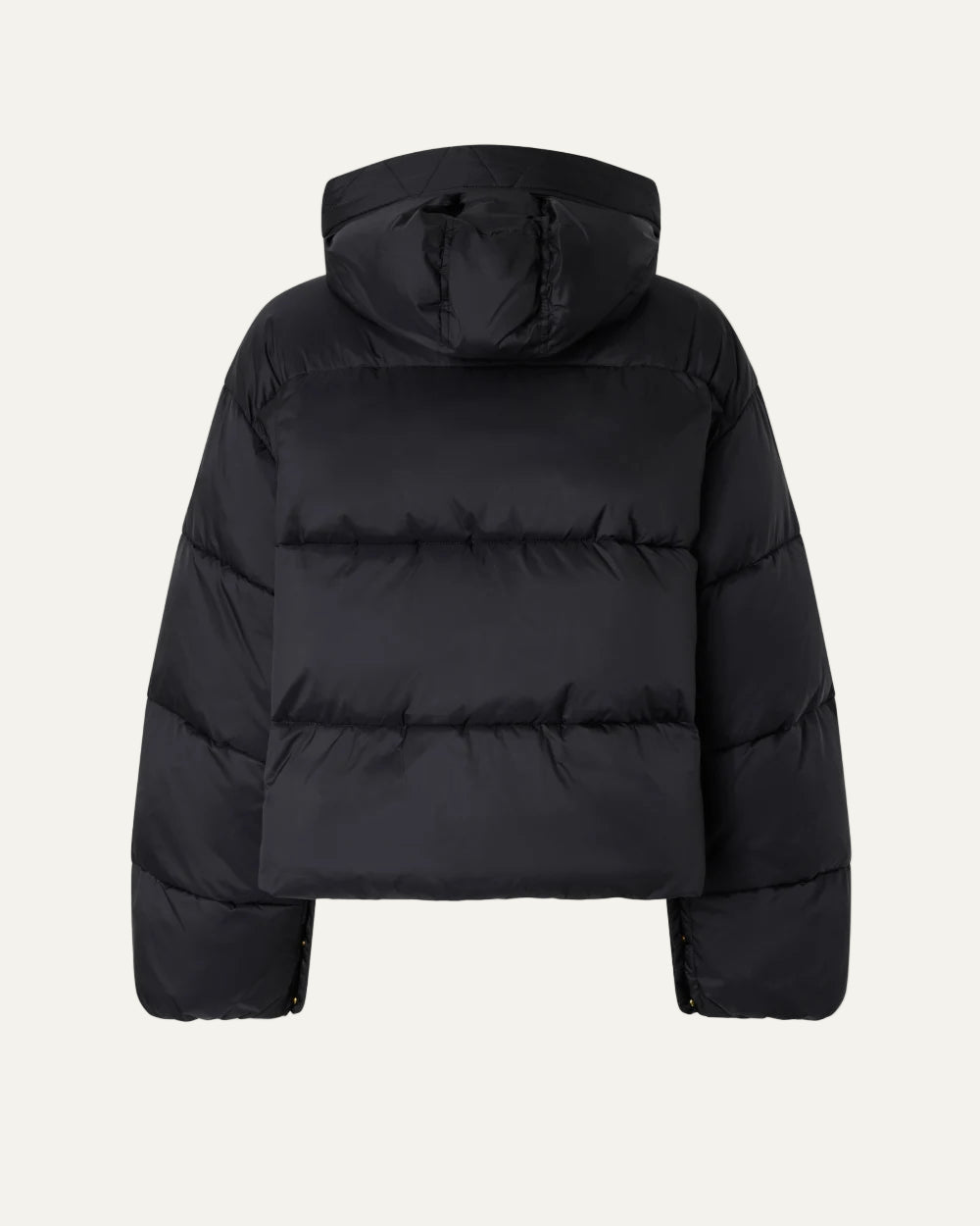PINKO JACKET WITH HOOD BLACK
