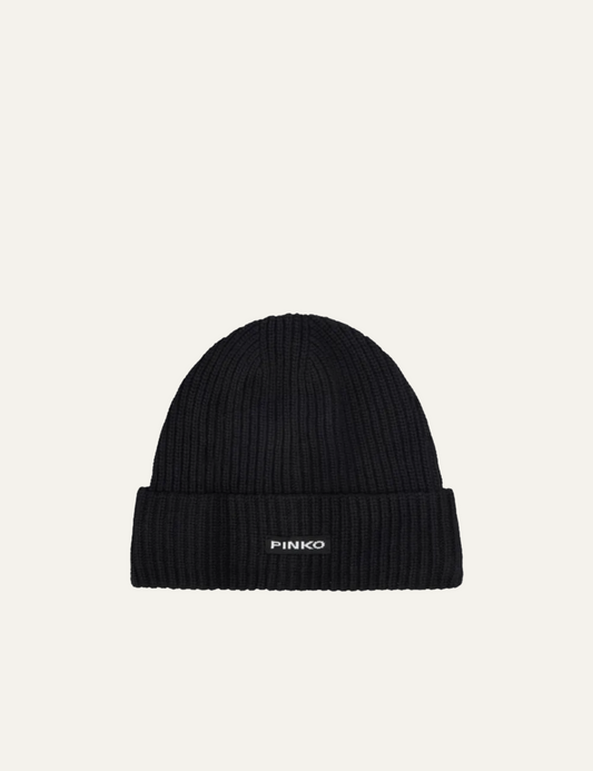 PINKO BOSNIA BEANIE BLACK