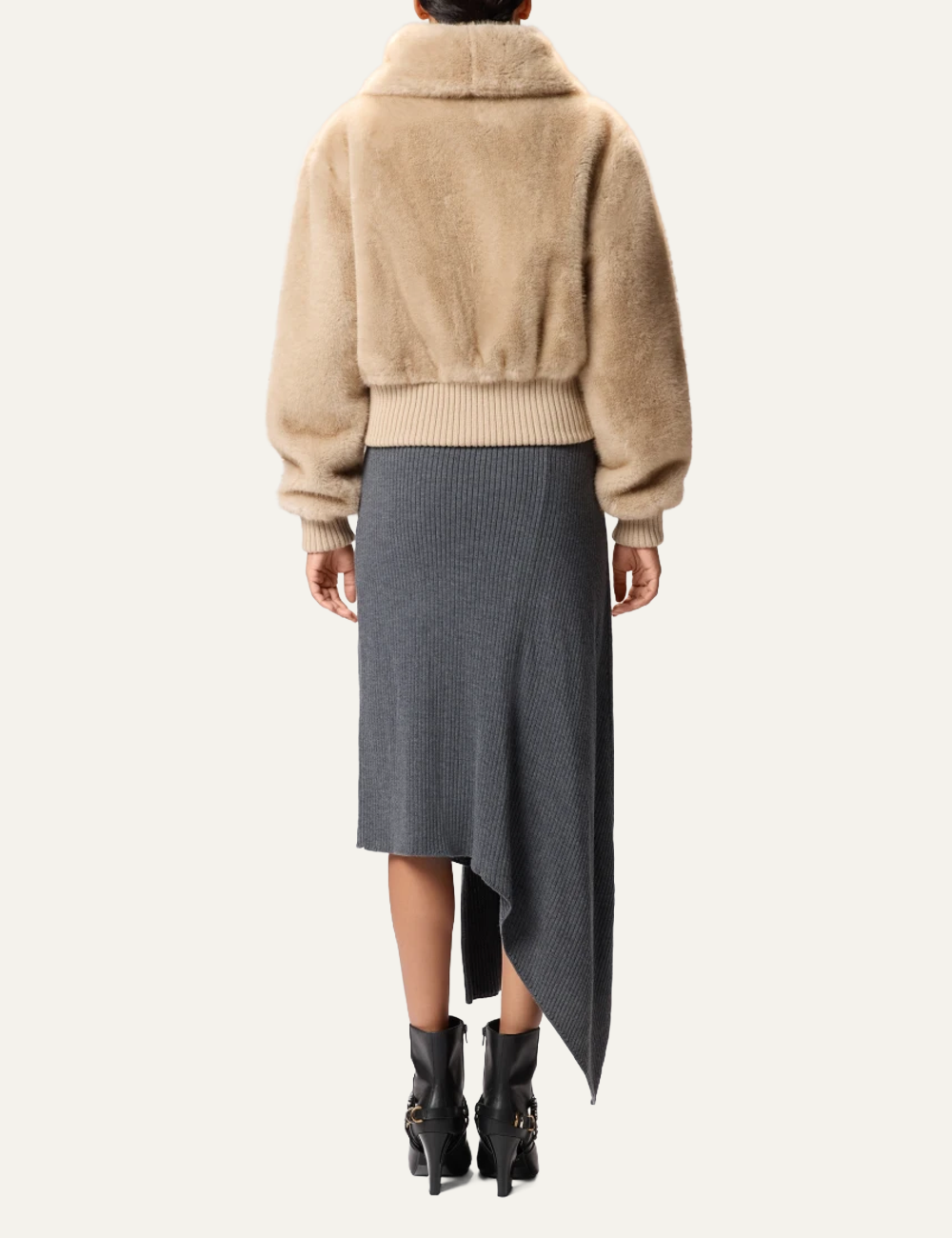 PINKO BAGELS BOMBER BEIGE