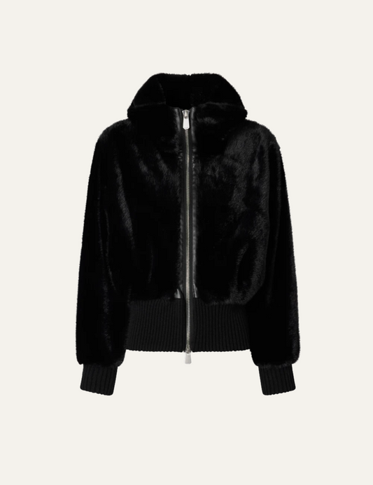 PINKO BAGELS BOMBER BLACK