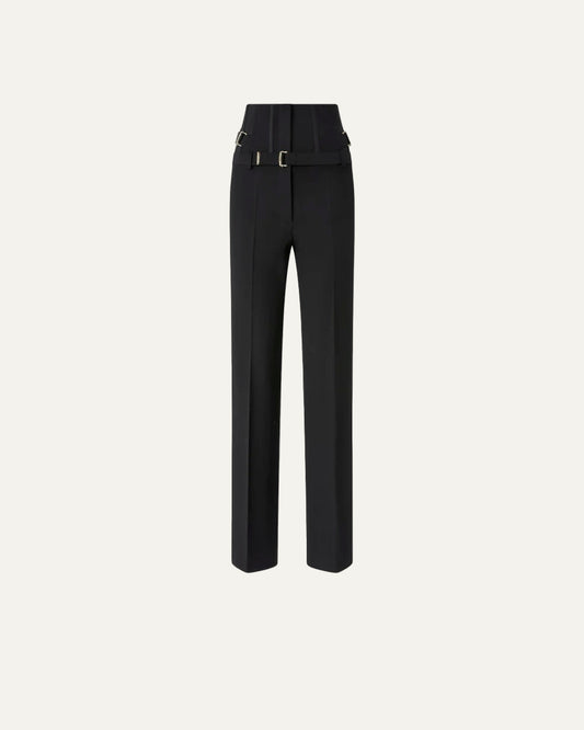 PINKO PIADINA TROUSERS BLACK