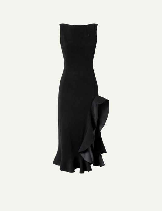 PINKO FLIPPER DRESS BLACK