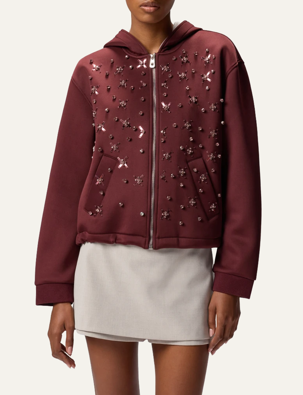 PINKO ARAMA GIUBBINO SWEATSHIT JACKET