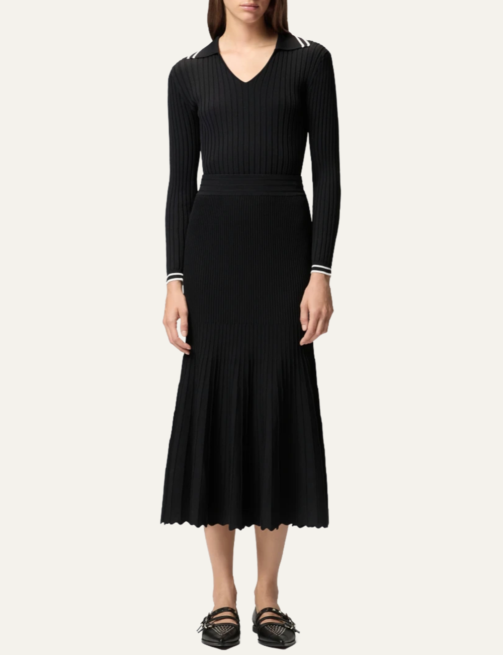 PINKO LAS PALMAS SKIRT BLACK