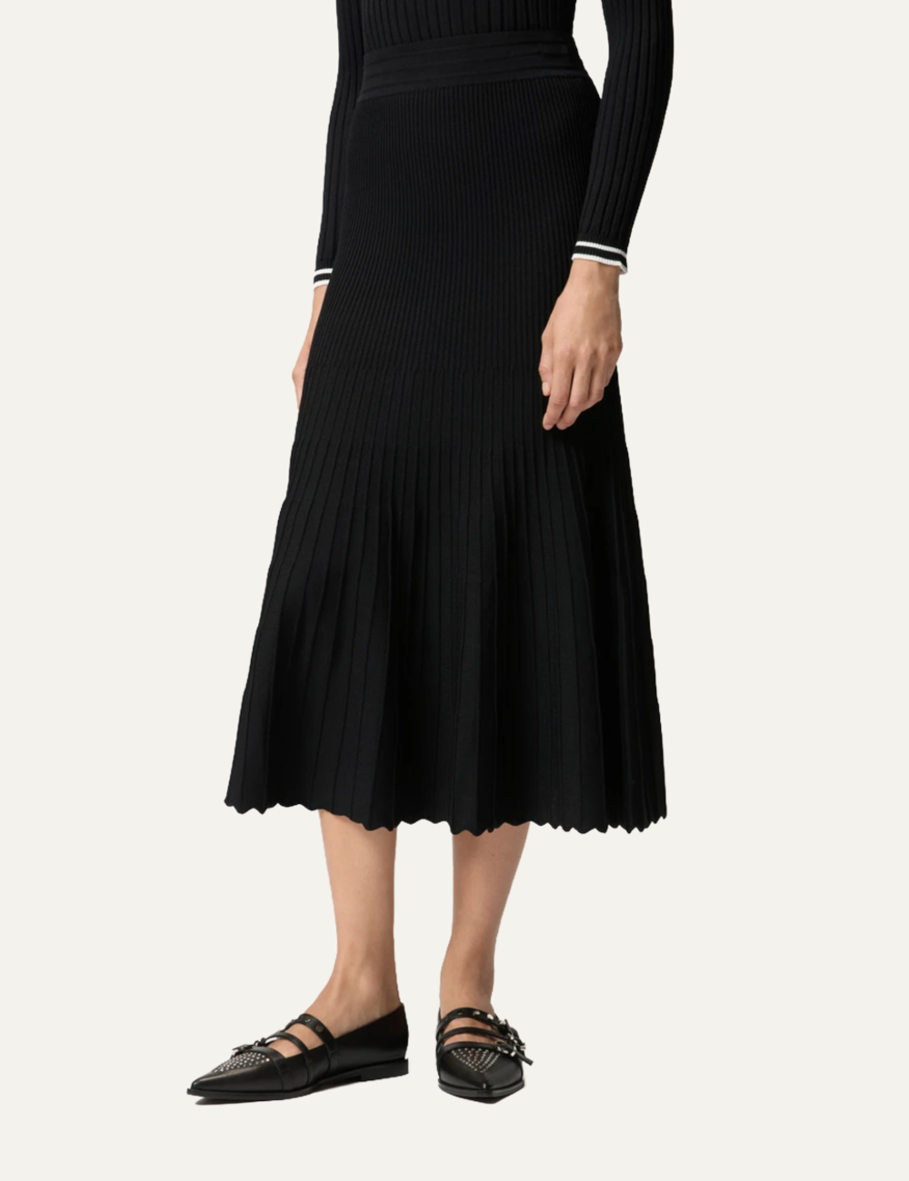 PINKO LAS PALMAS SKIRT BLACK