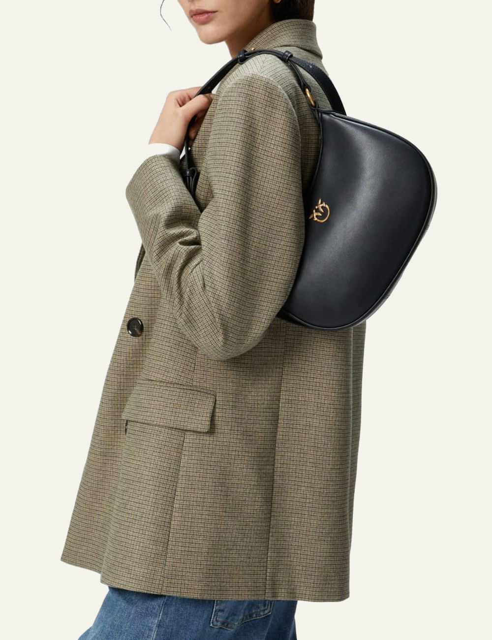 PINKO HALF MOON MINI BAG