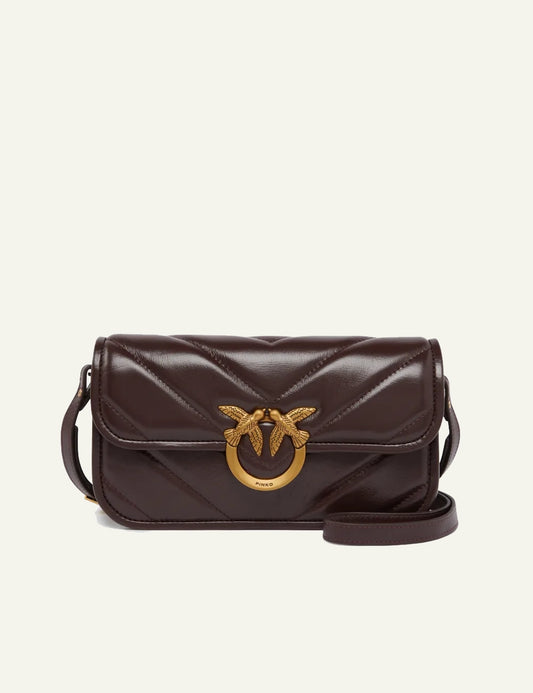 PINKO LOVE BOX BAGUETTE BAG