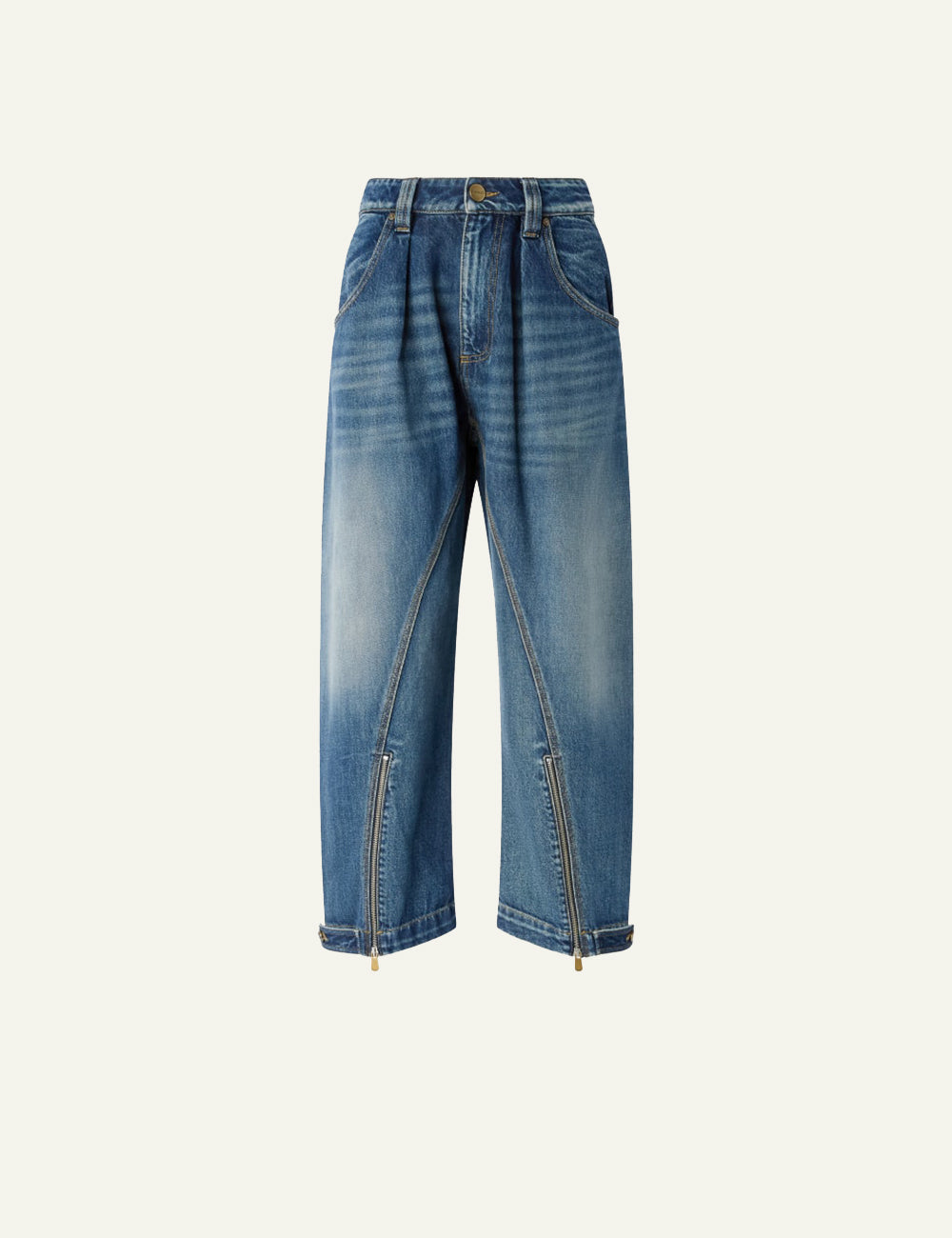 PINKO SICURO ZIP TROUSERS