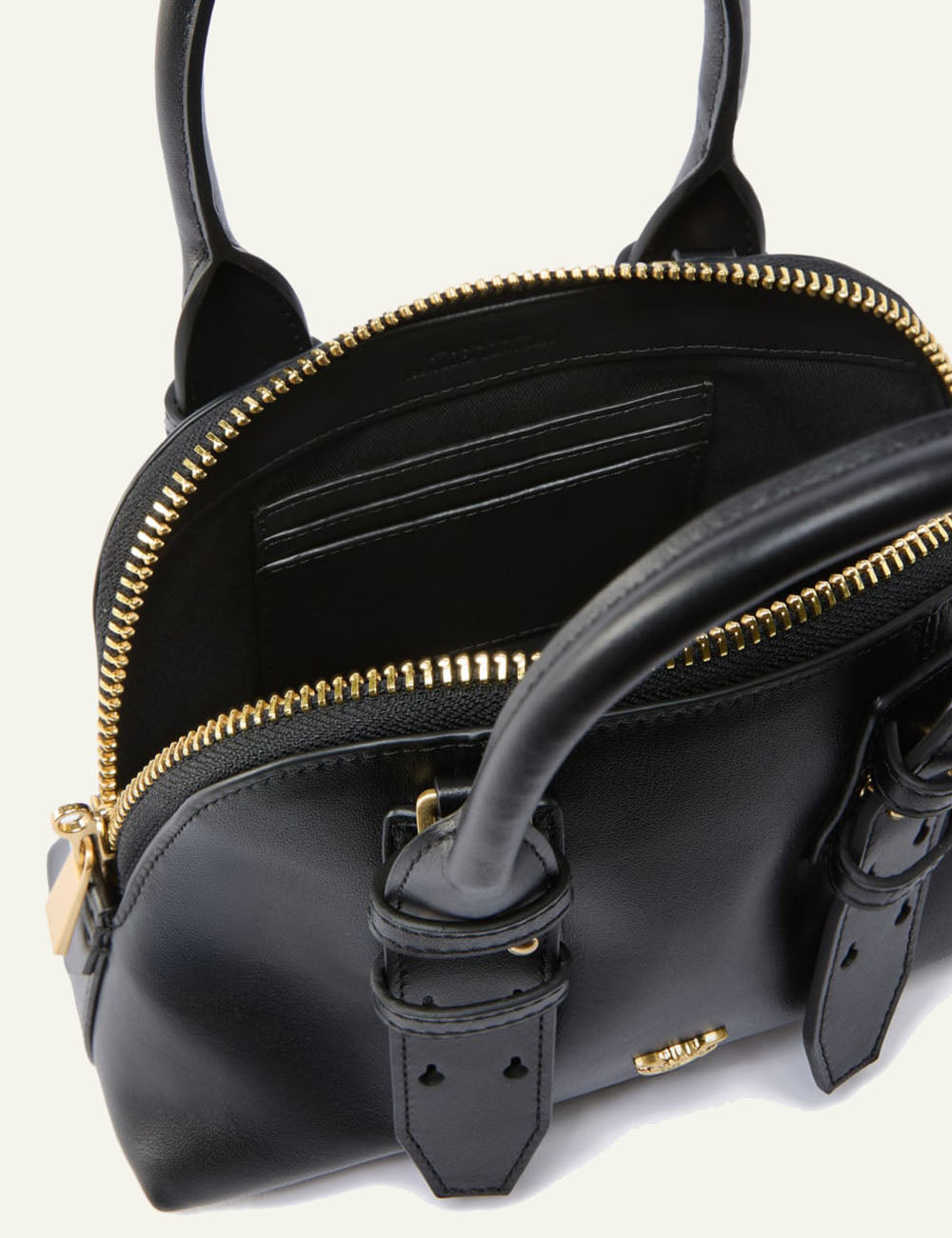 PINKO BOWLING BAG ZIP MINI PELLE NAPLAK