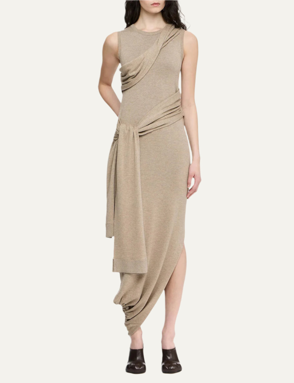 JWANDERSON SLEEVLESS DRESS SANDSTONE