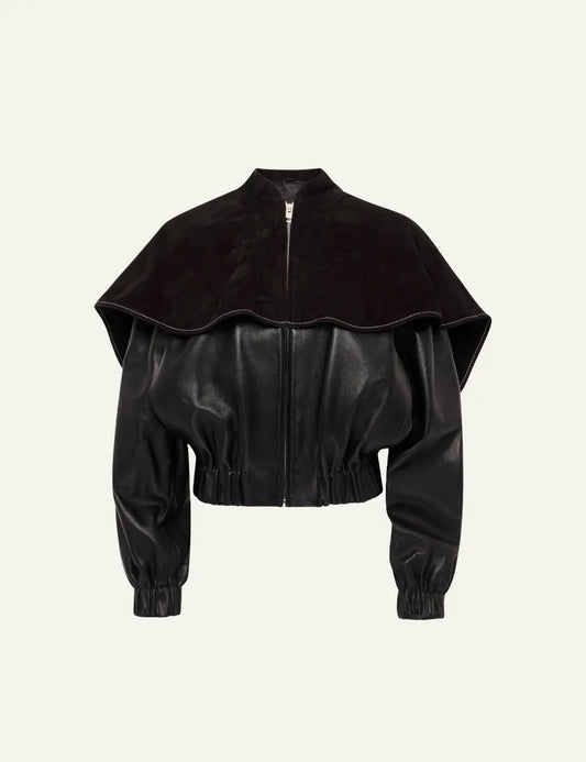 JWANDERSON COLLAR BOMBER JACKET