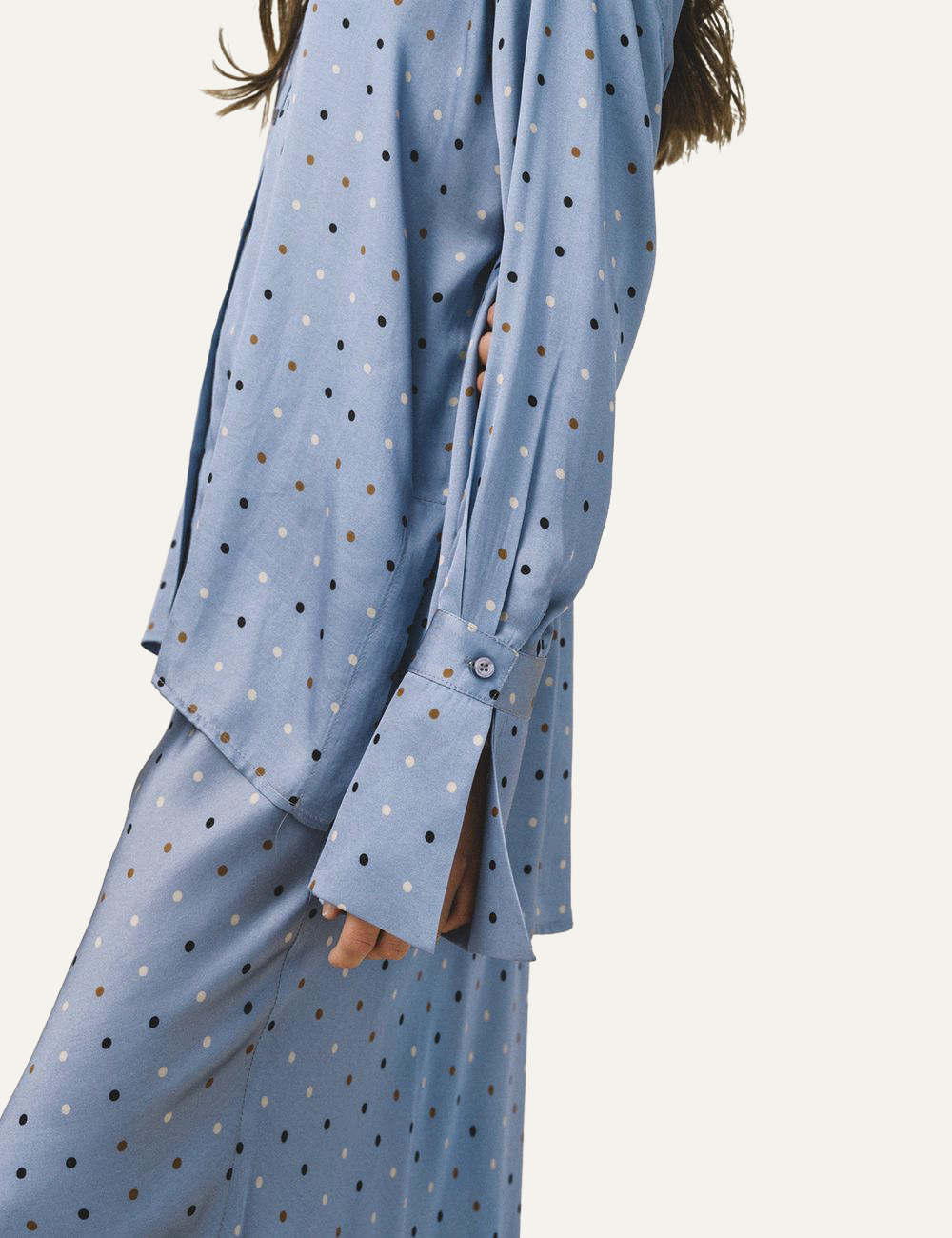 LOVE & ALICIA TASHA PURPLE SHIRT