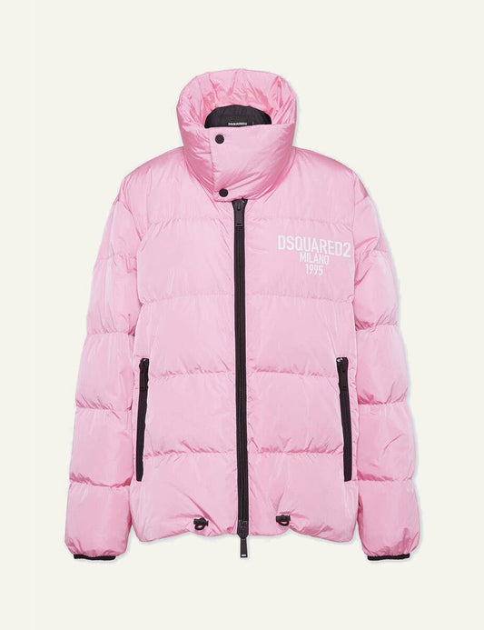 DSQUARED PUFFER JACKET PINK