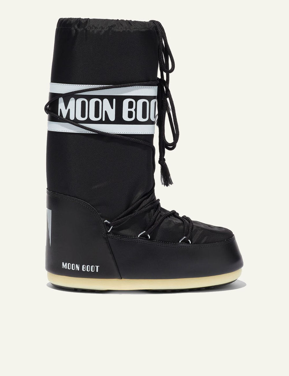 MOON BOOT MB ICON NYLON BLACK
