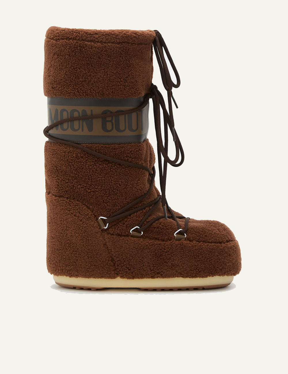MOON BOOT MB ICON FLEECE BROWN