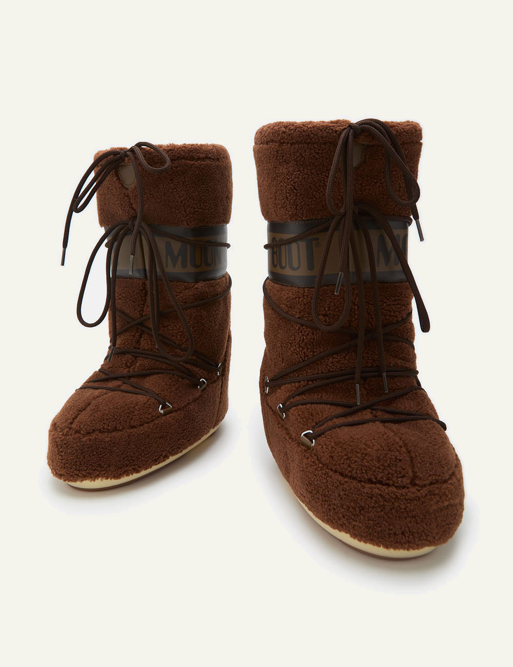 MOON BOOT MB ICON FLEECE BROWN