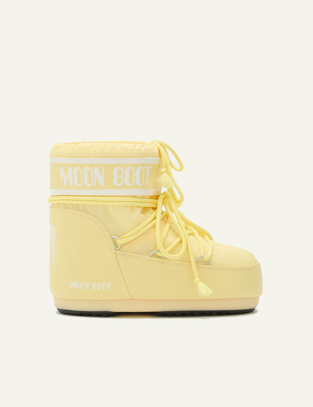 MOON BOOT MB ICON LOW NYLON LIGHT YELLOW