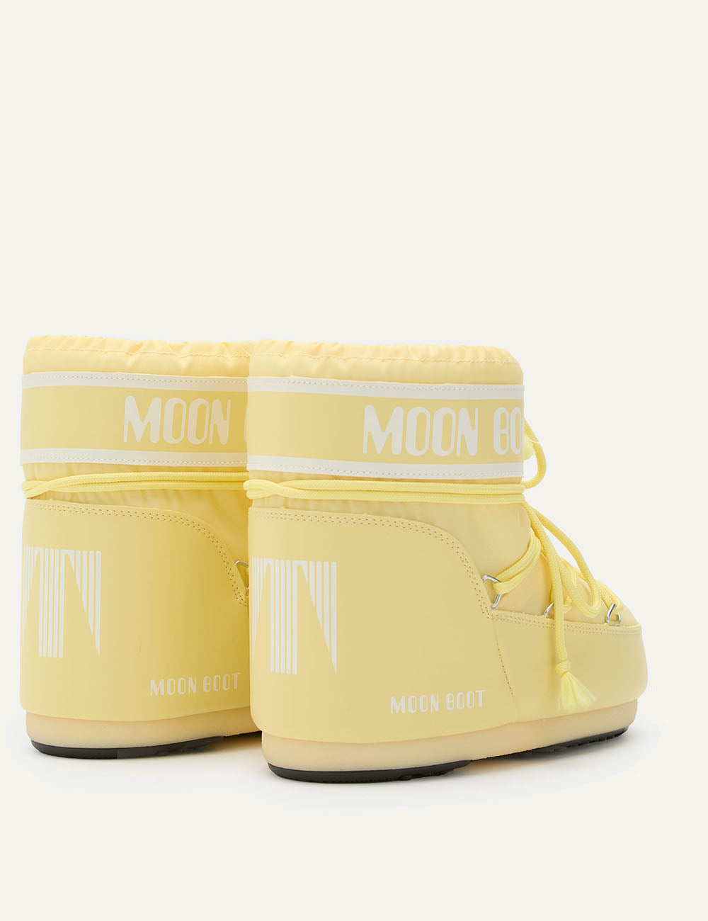 MOON BOOT MB ICON LOW NYLON LIGHT YELLOW