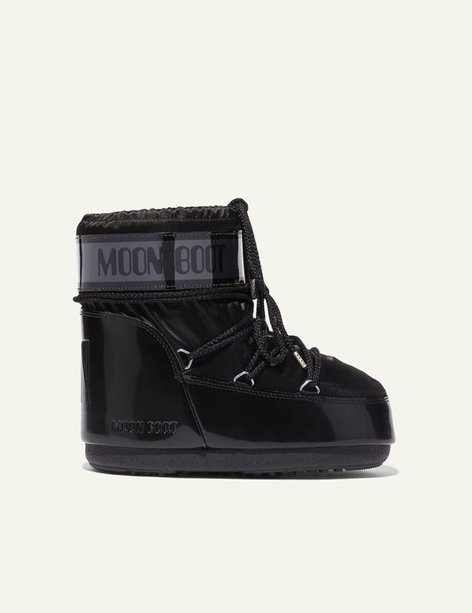 MOON BOOT MB ICON LOW GLANCE BLACK