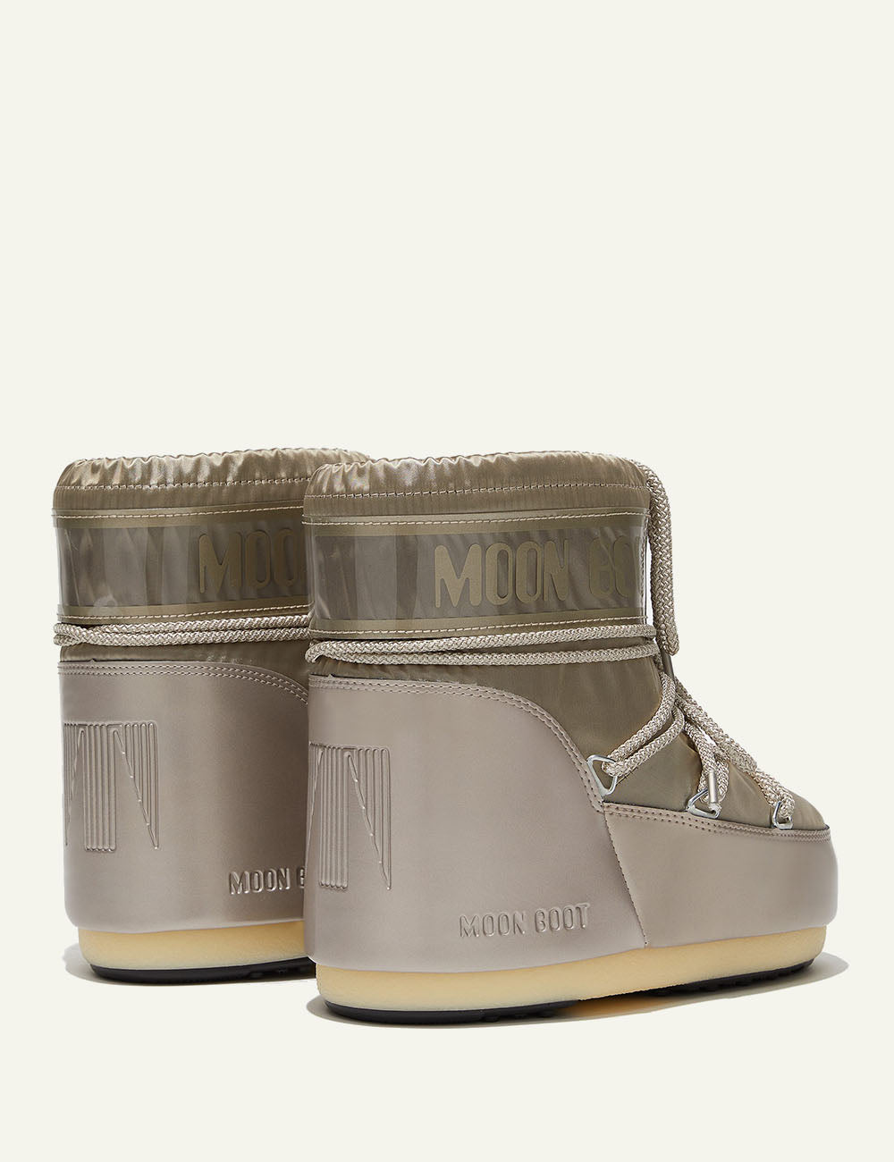 MOON BOOT MB ICON LOW GLANCE PLATINUM