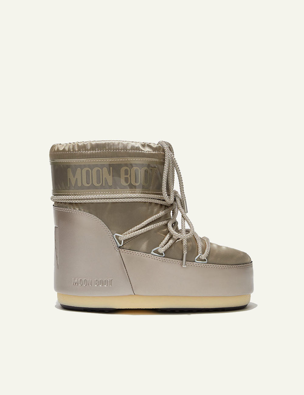 MOON BOOT MB ICON LOW GLANCE PLATINUM