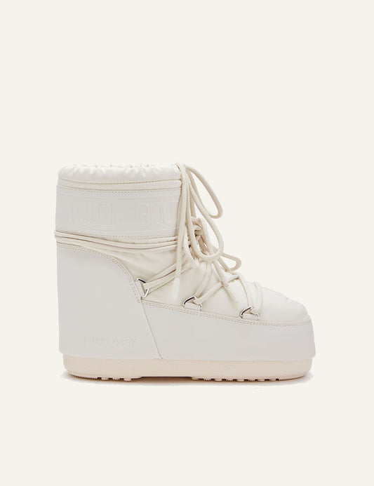 MOON BOOT MB ICON LOW RUBBER CREAM