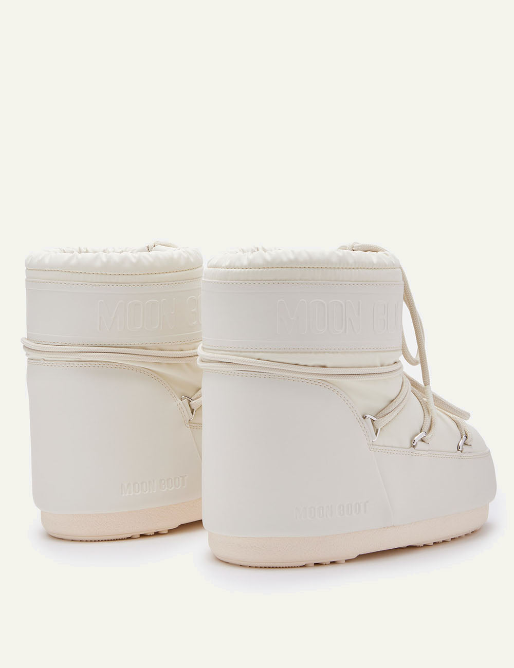MOON BOOT MB ICON LOW RUBBER CREAM