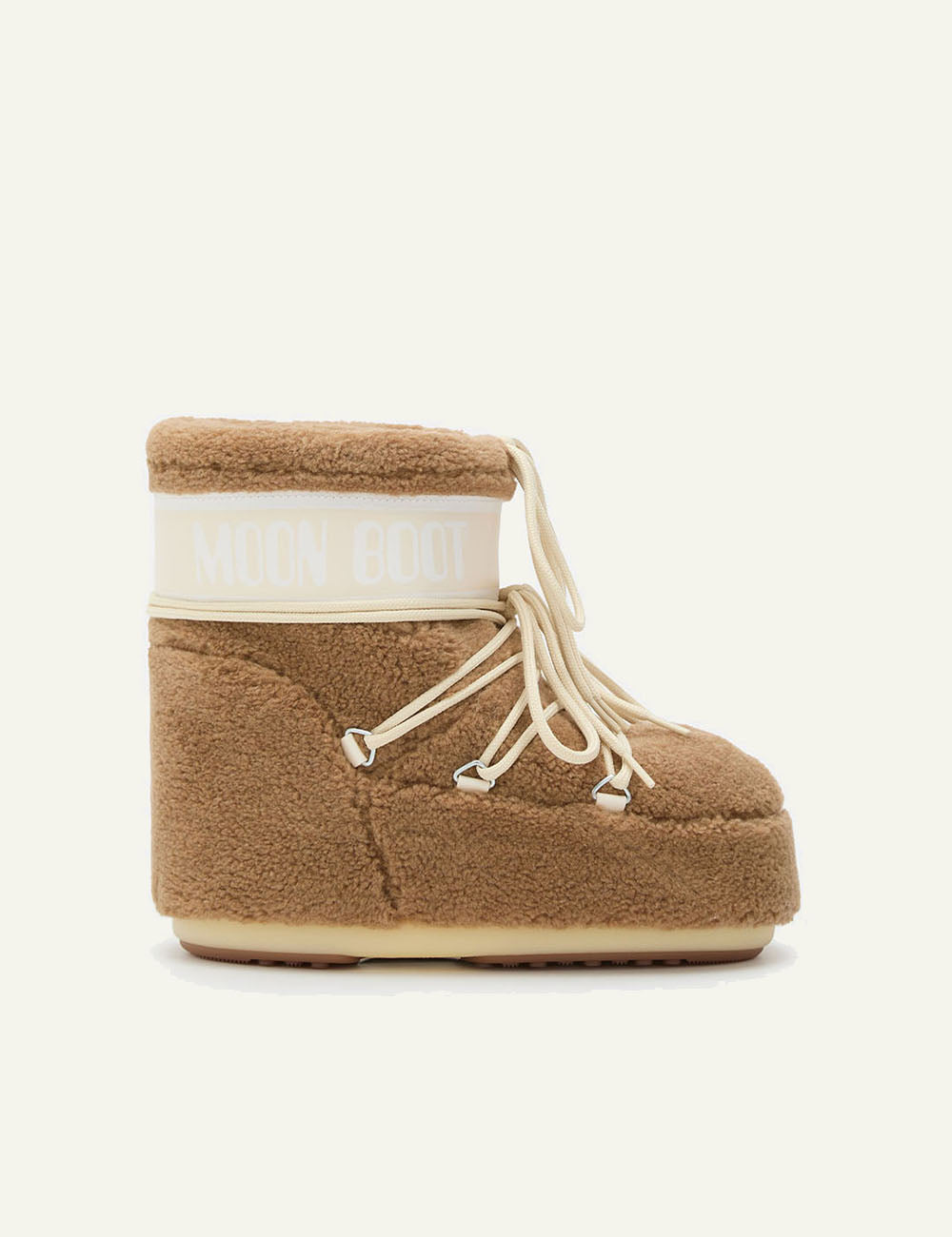 MOON BOOT MB ICON LOW FLEECE CAMEL