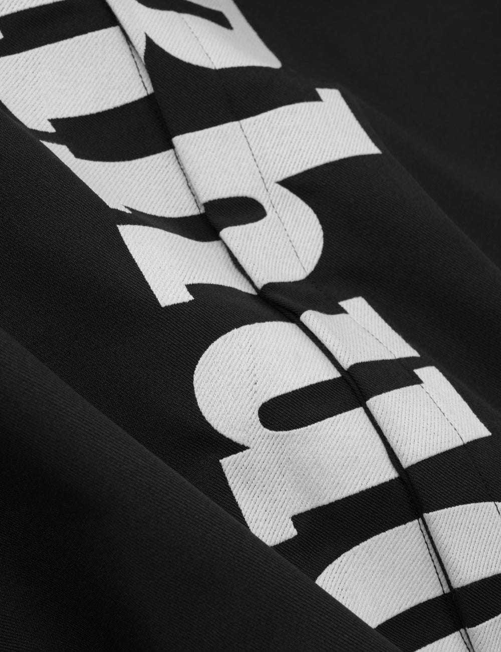 RHUDE CENTER LOGO BUTTON UP SHIRT