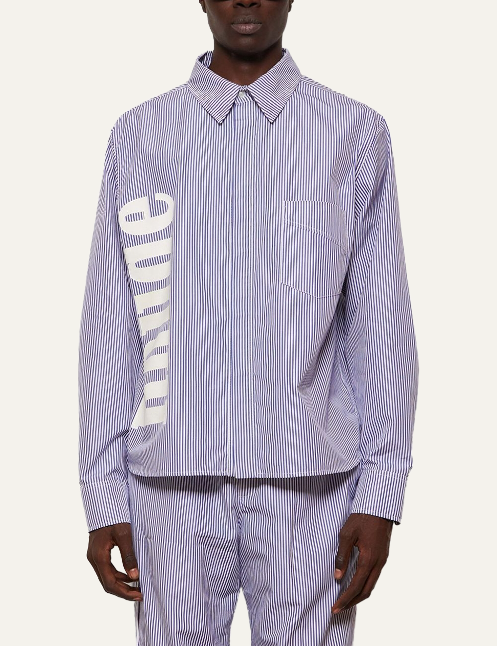 RHUDE SIDE LOGO LS SHIRT