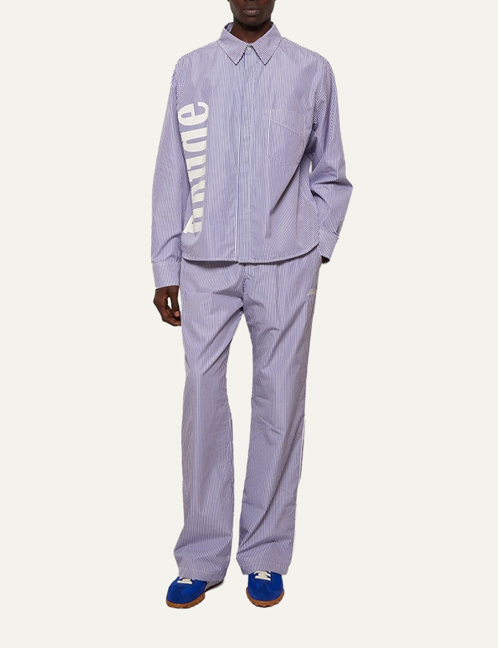 RHUDE SIDE LOGO LS SHIRT