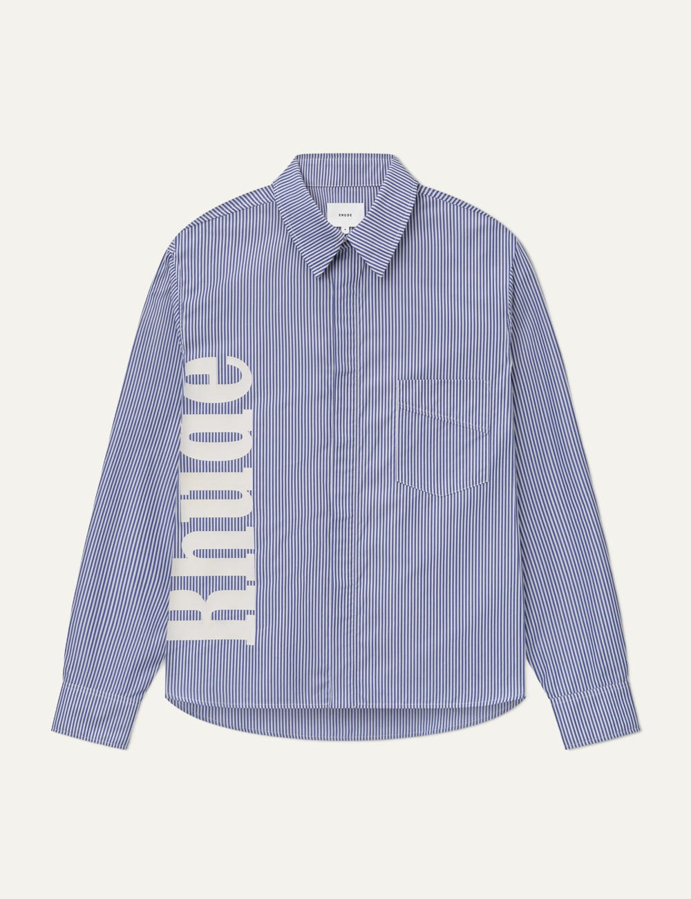 RHUDE SIDE LOGO LS SHIRT