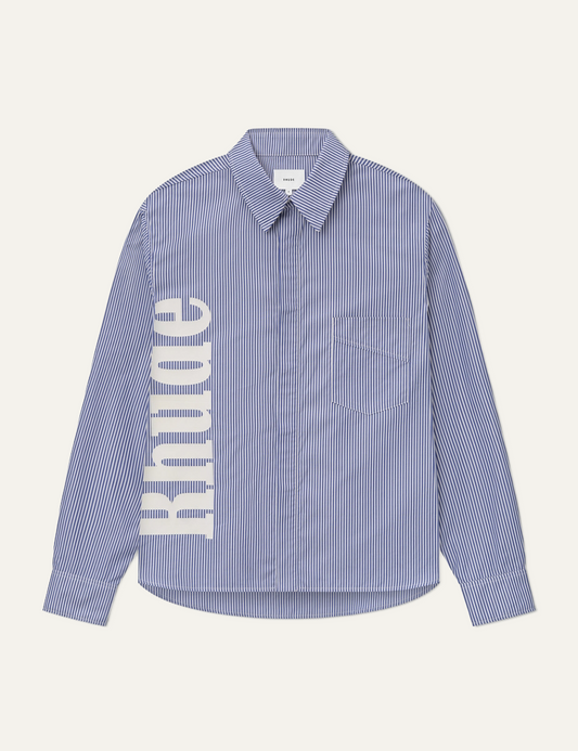 RHUDE SIDE LOGO LS SHIRT